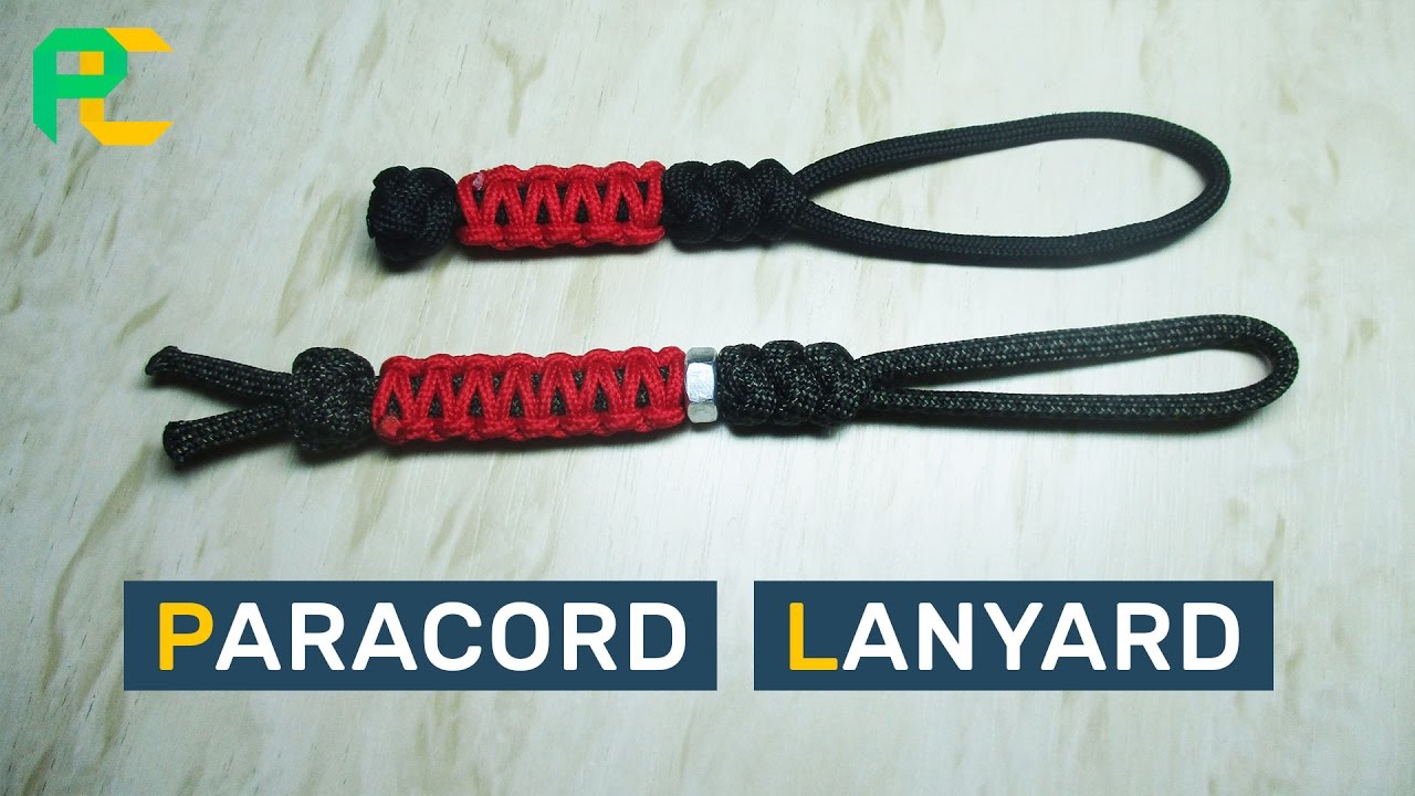 Redundante explique experimental How to make Paracord Lanyard - YouTube