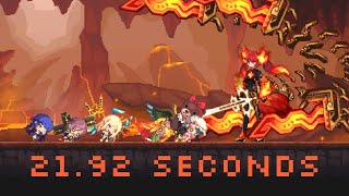 21.92 seconds Purifying Fire Sera 克魯賽德戰記 크루세이더퀘스트 Crusaders Quest