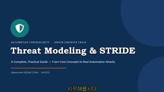 [SUB KR] [TARA training -EP7]  Threat Modeling STRIDE Complete