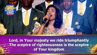 FEBRUARY COMMUNION SERVICE & PRAISE NIGHT || LOVEWORLD SINGERS - YOU SIT ABOVE THE CHERUBIM screenshot 3