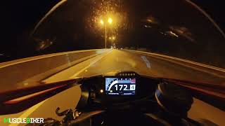 Cbr1000Rr-R Night Top Speed - 4Th Gear 299Kmh -