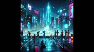 Binary Beats AI - Synthwave Surge
