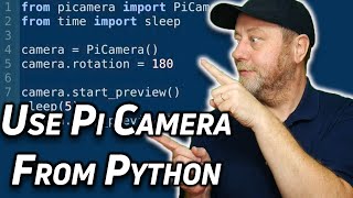 Use Raspberry Pi Camera from Python