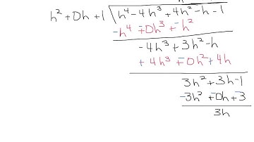 Polynomial Division Lesson Pt 2
