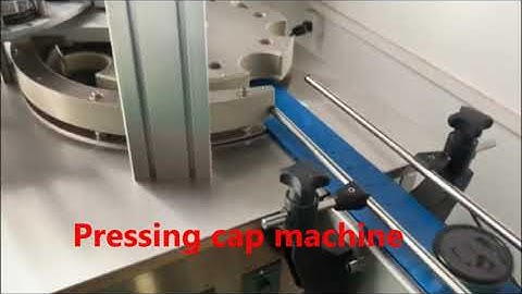 Pressing  cap machine，Lid pressing machine , tin can pressing machine ，plastic lid pressing machine