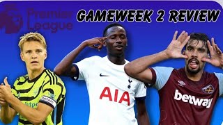 DJ SINCLAIRO Live: Man United Lose & Arsenal Win Again- Gameweek 2 Review