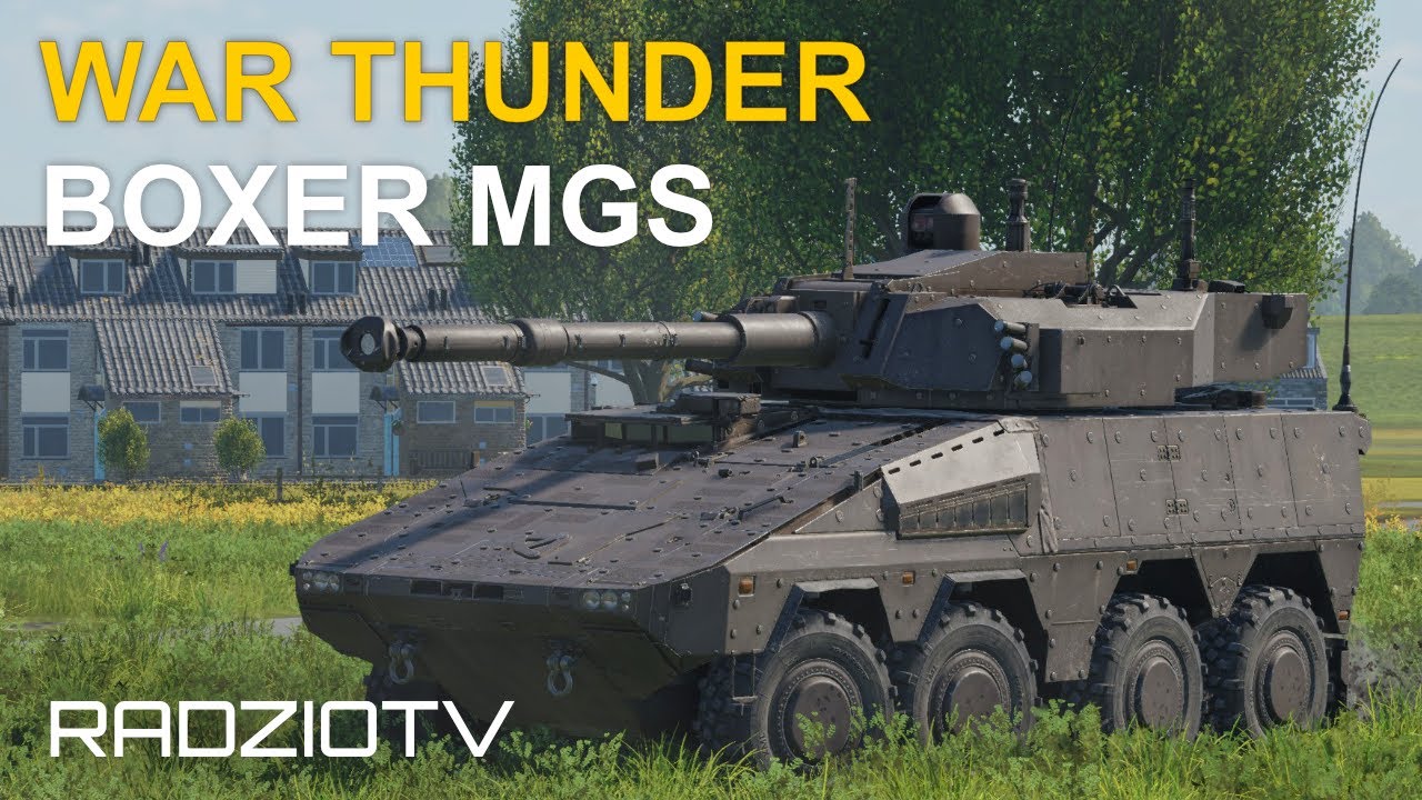 War Thunder - Boxer MGS