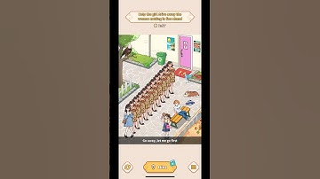 Brain Puzzle : Tricky Quest Level 55 | Toilet Queue #games #brainpuzzle #funnypuzzle #puzzle #logic