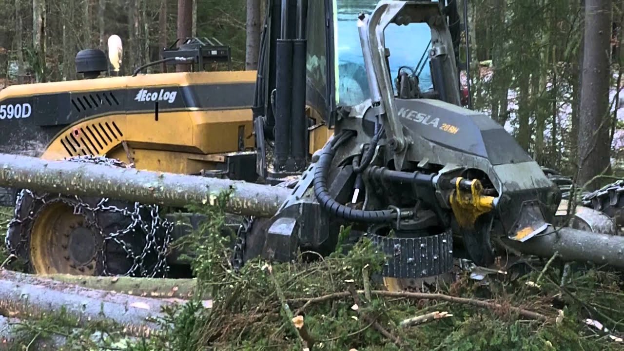 Eco Log 590D med Kesla 28RH