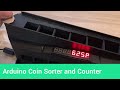 How to build an Arduino coin sorting and counting machine