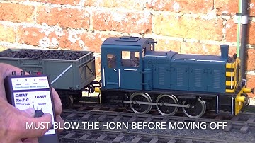 Video 87. Gauge 1 Radio Controlled Class 03 with sound