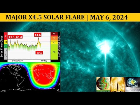 Major X4.5 Solar Flare | May 6, 2024