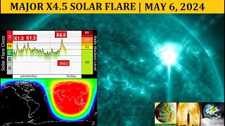 Major X4.5 Solar Flare | May 6, 2024 screenshot 5