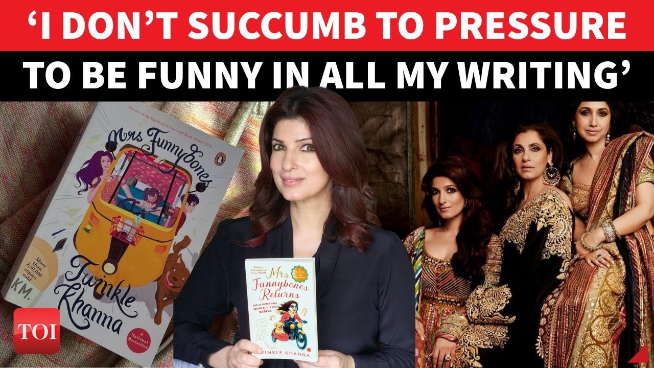 Twinkle Khanna on Mrs Funnybones turning 10, why women write better and when she struggles
