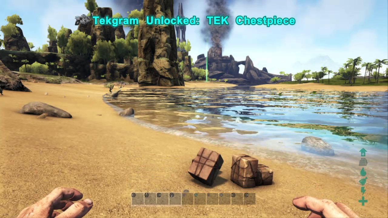 ARK TEK TIER Commands Game Play ARMOR/WEAPONS YouTube