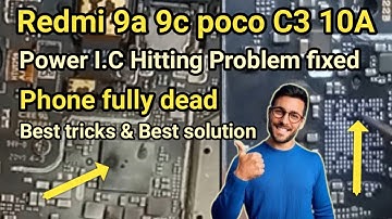 Redmi 9a dead😭 poco c3 dead📱 Problem solution|mtk6357 all model Heating problem solution