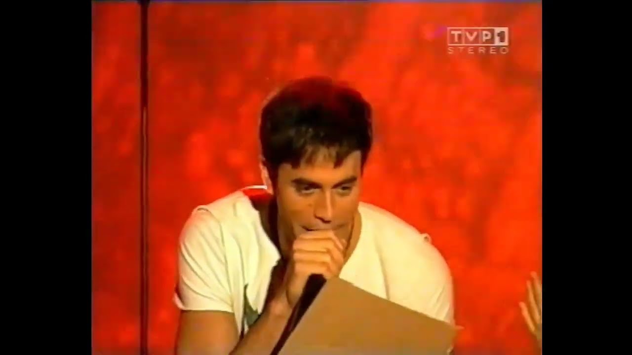 Enrique Iglesias - Don't Turn Off the Lights (Live in Poland 2001) HD