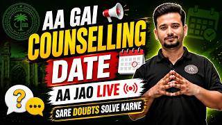 🚨 AMU Counselling Date Aa Gai | LIVE Session Mein Sare Doubts Solve Honge #AMU2026