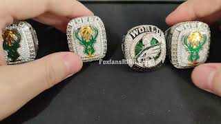 More Rings - 2021 Milwaukee Bucks Championship Ring - Ultra Premium Series