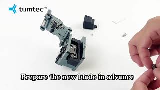 Rotary blade replacement for Tumtec A9+B cleaver