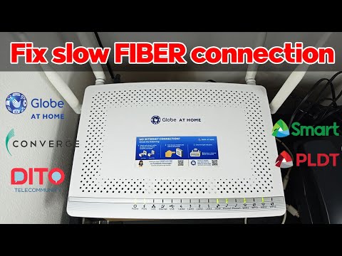 Ayosin ang Mahinang Fiber connection. ( PLDT | GLOBE | CONVERGE)