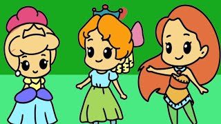 Princesses Drawing Games | How To Draw Princess screenshot 1