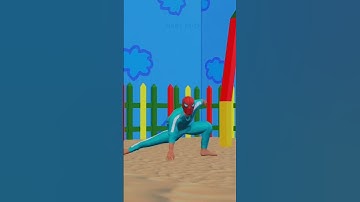 Spiderman#aivideo Squid game tiny dalgona shape #shorts #babyduck #foryou