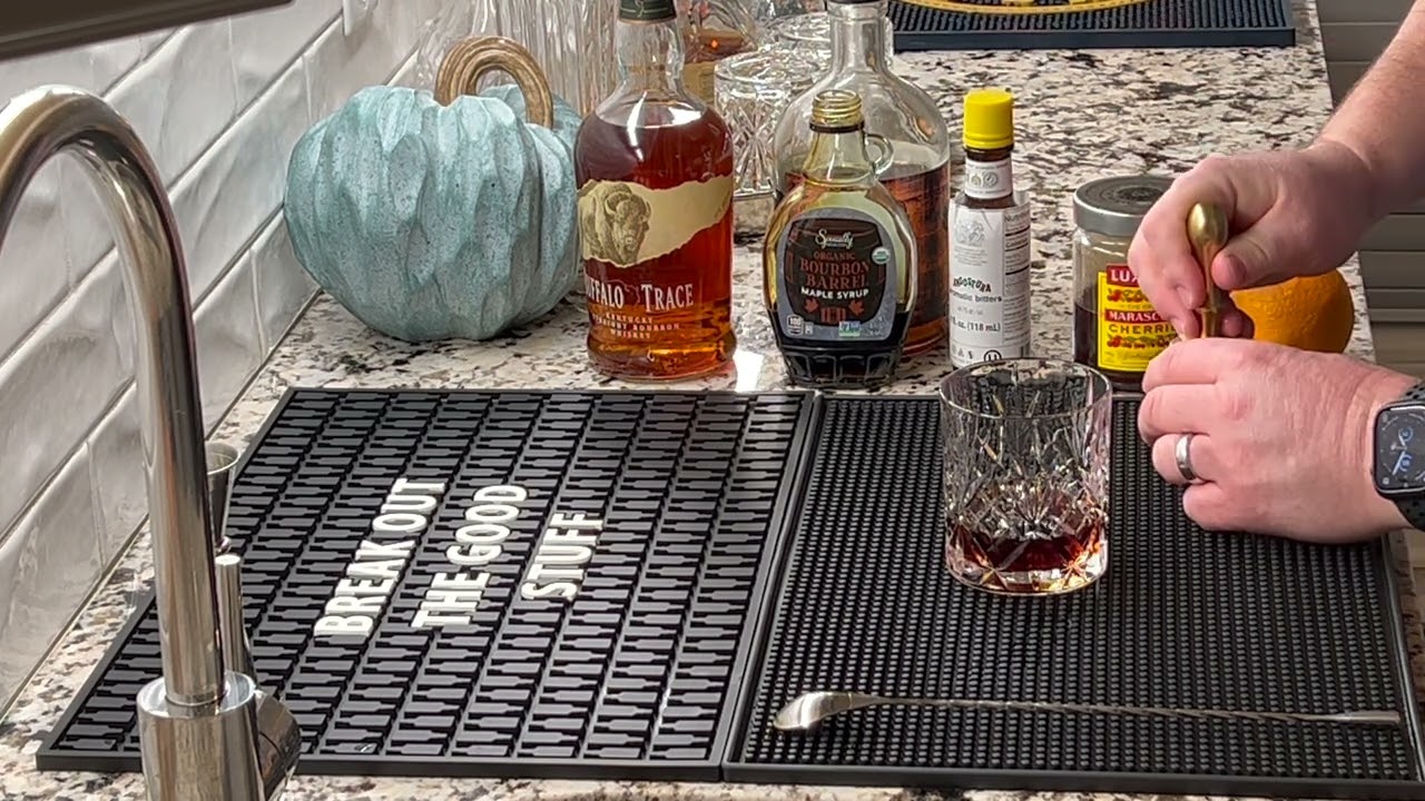 Making a Maple Old Fashioned