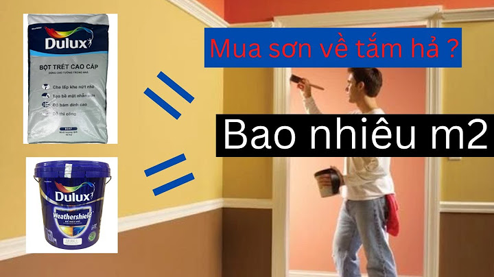 1 bịt bột trét 40kg chét được bao nhiêu mét