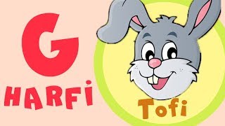 Tofinin Kamyonu G Harfi Sevimli Tavşancık Ile Alfabe Çizgi Filmleri