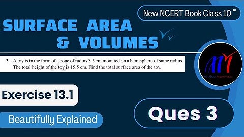 Chapter 13 ( Ques 3 ) Surface Areas & Volumes Exercise 13.1 Class 10 Maths | NCERT Maths