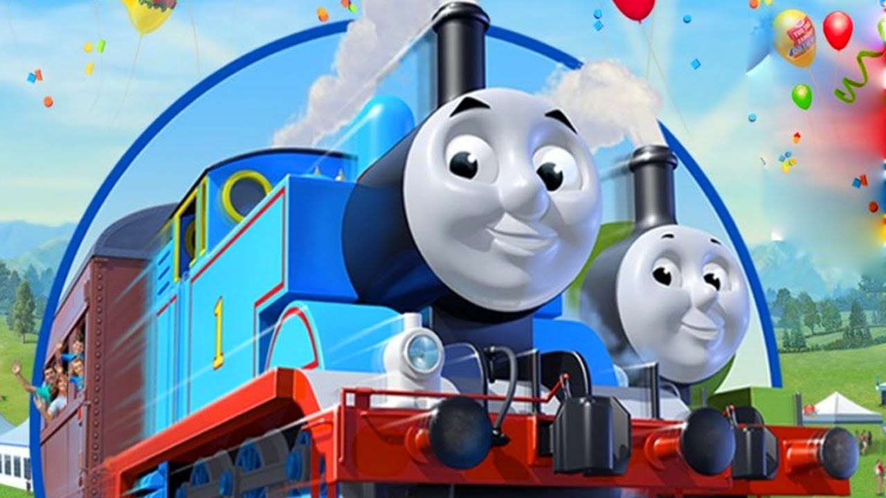 Thomas train Race On Videos for kids to learn - YouTube