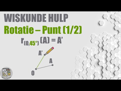 Video: Wat is de rotatiehoek in wiskunde?