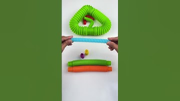 Creating and Relax POP-ASMR DIY #diy #satisfyingvideos #relaxing #creative #oddasmr #poptubesounds