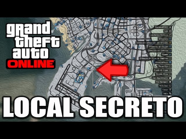 GTA V Online - Novo Local Secreto Próximo ao Aeroporto - GTA 5 PS3