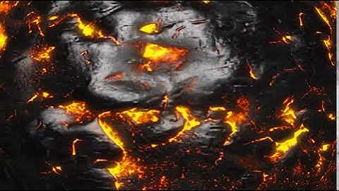 Lavaball Closeup - Custom PBR Shader in OpenGL with Emissives