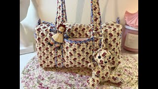 картинка: 🌸Что в моей новой сумочке Vera Bradley 100 в цвете Rachel Ditsy🌸