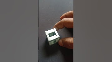 Stapler pin! lngenious idea ll how to make cube #diy #creative #idea #trending #shots