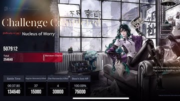 Path to Nowhere: Dark Zone (Nucleus of Worry, No Luvia Ray, 250k+)