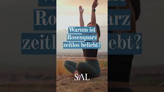 Warum ist Rosenquarz zeitlos beliebt? Er wirkt freundlich und weich – Farben, die Ver...