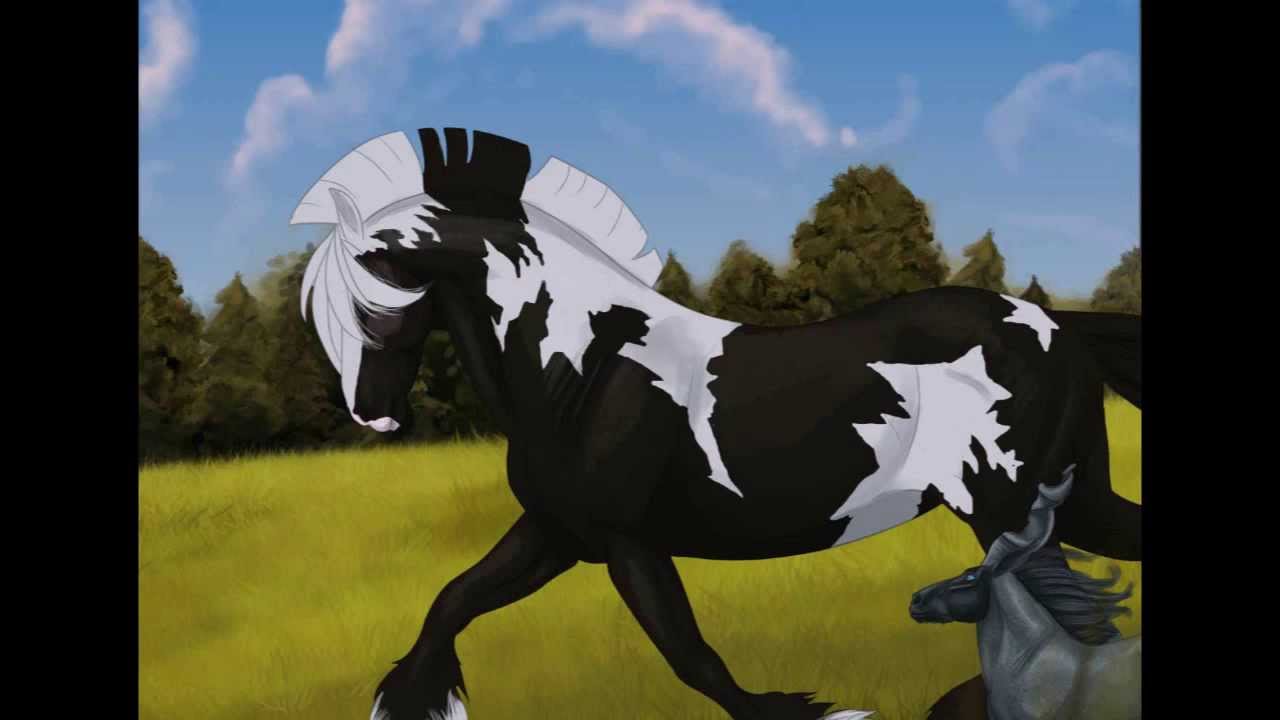 Tyto Magnus - Horse speed painting