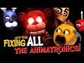 Fixing ALL the Animatronics in FNAF VR!!! (Supercut)