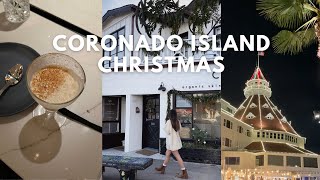 Vlog: current makeup routine, holiday/life updates, and a Christmas night on Coronado Island