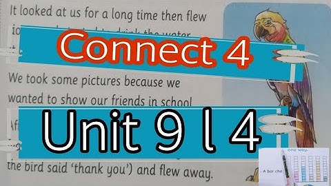 كونكت 4 رابعه ابتدائي الوحده التاسعه الدرس الرابع  Connect 4 unit 9 l4  رابعه ابتدائي