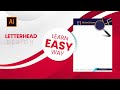 How to Design a Letterhead in Adobe Illustrator | Bangla Tutorial