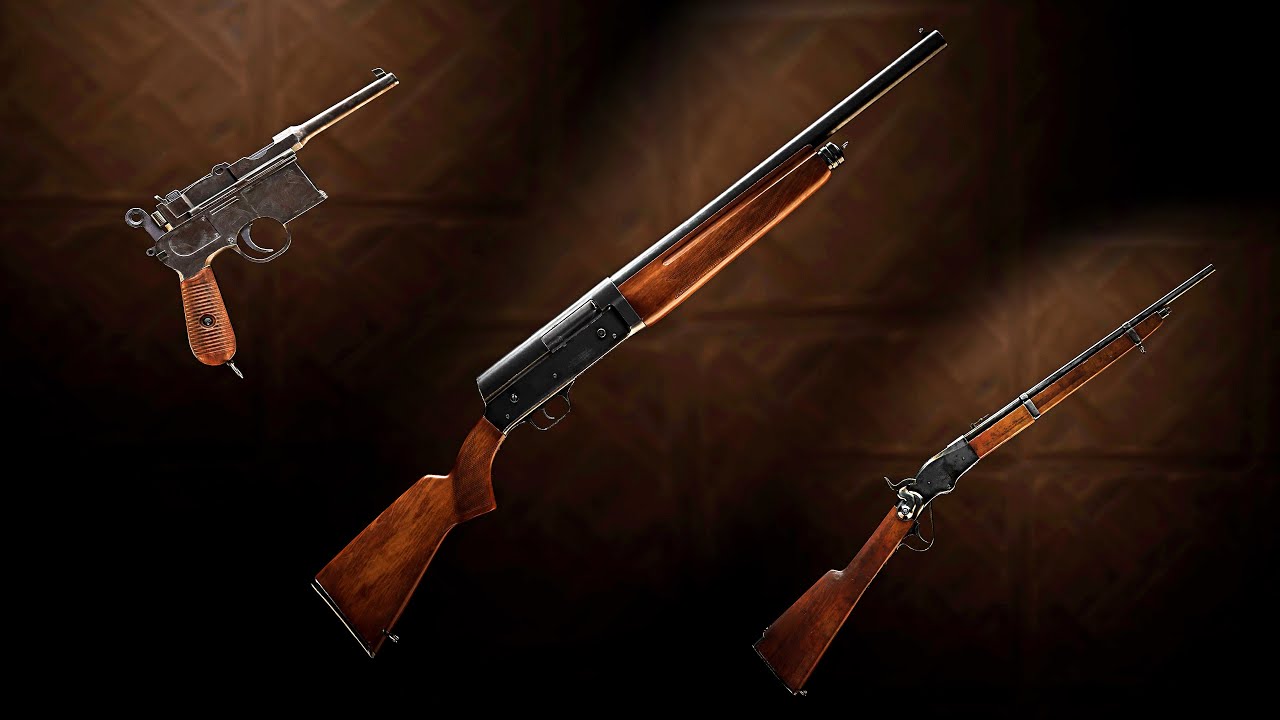 MAFIA: The Old Country - ALL WEAPONS (SHOWCASE)