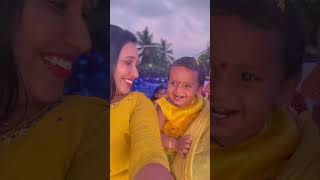 Akka Pelli Start 💛 Haldi Ceremony Highlights ✨ #shorts #minivlog
