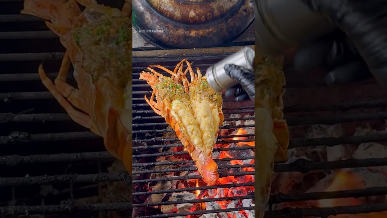 Giant Lobster Thai Street Food # thaistreetfood