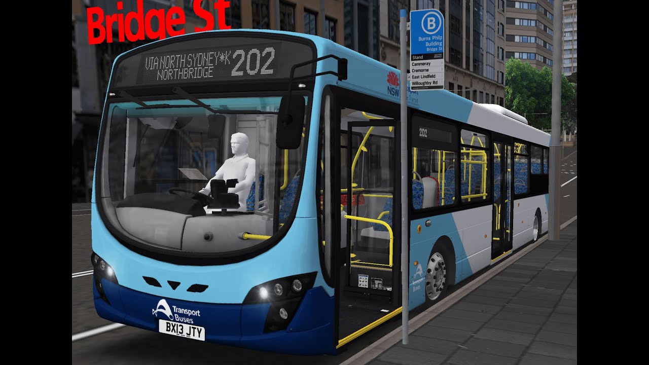 Vlog 243: OMSI 2- Manly Act 4- Route 202 Burns Phillip Building Bridge St to Clive Park