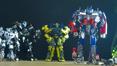 TOP TRANSFORMERS Stop Motion TRANSFORMATION